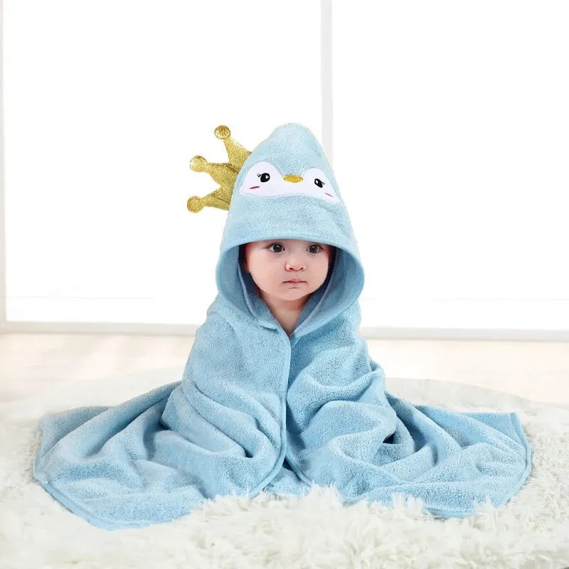 Baby Kapuzen-Badetuch – Superweich & Saugfähig