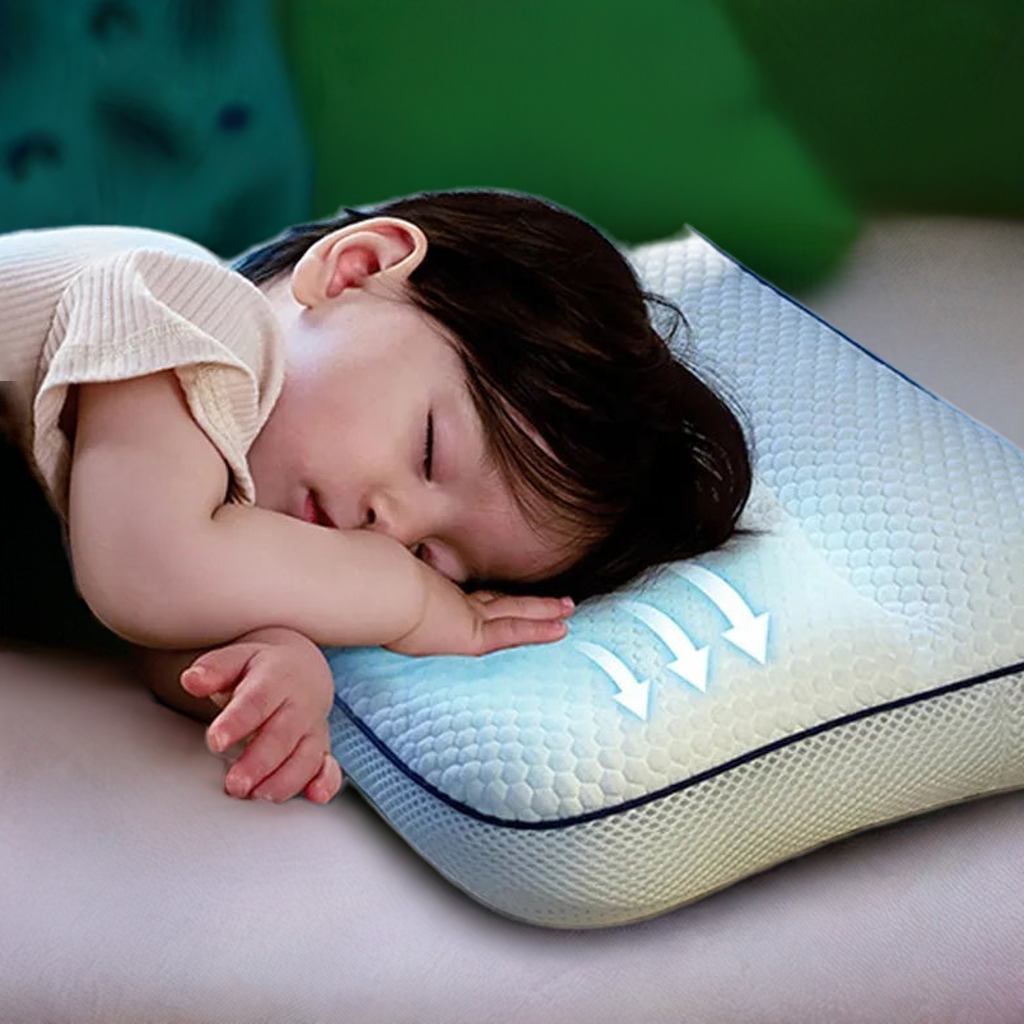 AIBEDILA Baby Kissen – Orthopädisches Nackenstützkissen für Neugeborene