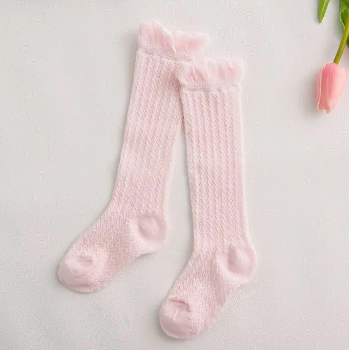 Baby-Mädchen Kniestrümpfe – Atmungsaktive Baumwolle