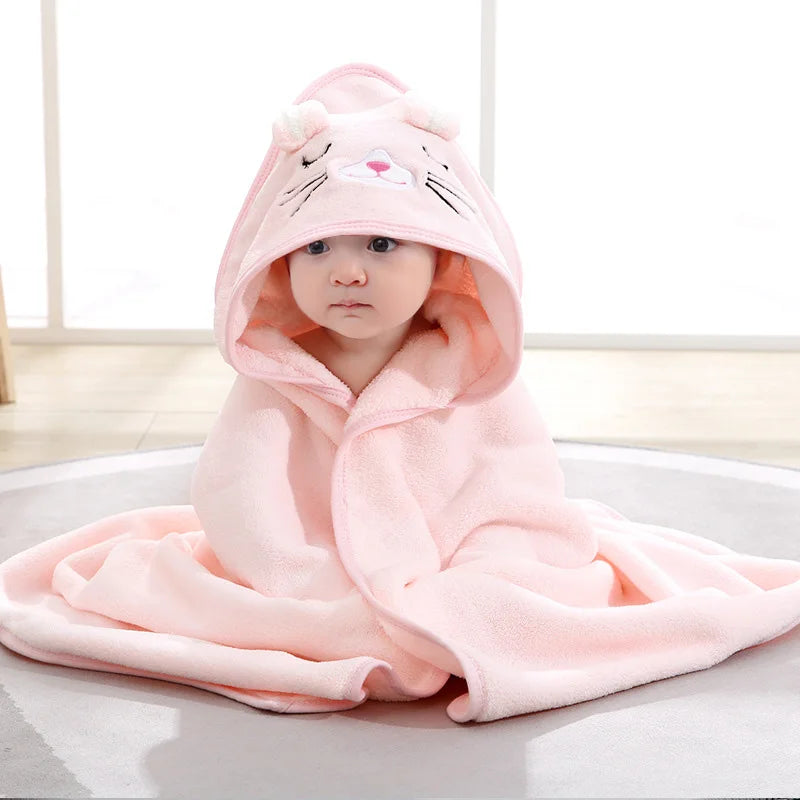 BabyHug – Kapuzen-Badetuch für Babys, Weich & Warm