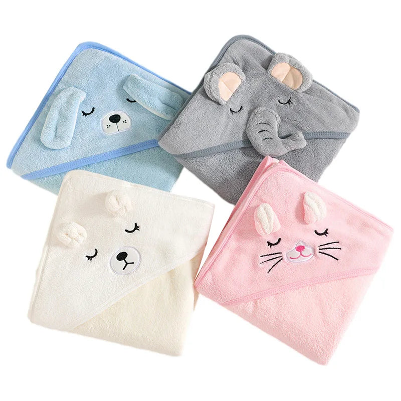 BabyHug – Kapuzen-Badetuch für Babys, Weich & Warm