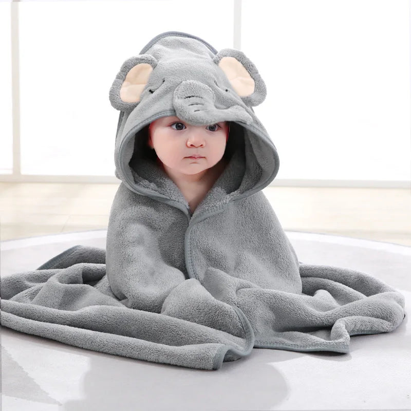 BabyHug – Kapuzen-Badetuch für Babys, Weich & Warm