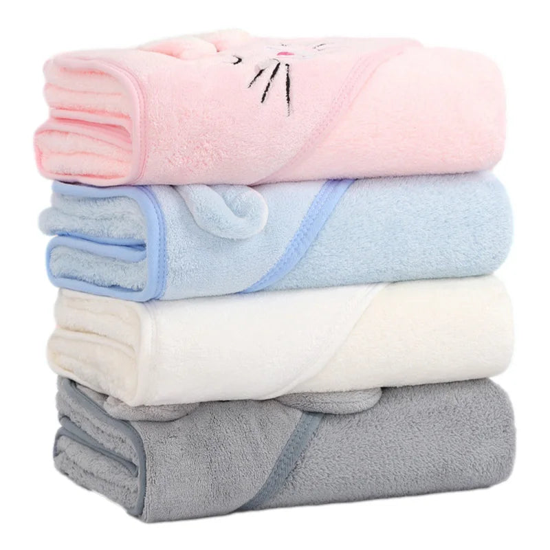 BabyHug – Kapuzen-Badetuch für Babys, Weich & Warm