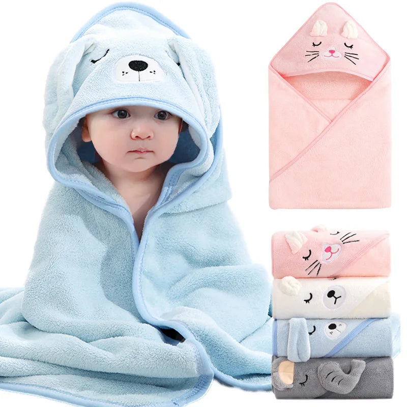 BabyHug – Kapuzen-Badetuch für Babys, Weich & Warm
