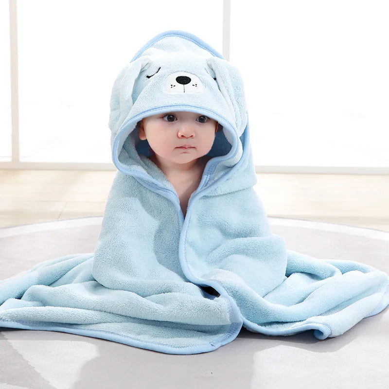 BabyHug – Kapuzen-Badetuch für Babys, Weich & Warm